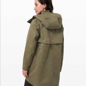 Lululemon Shaker Trench Coat